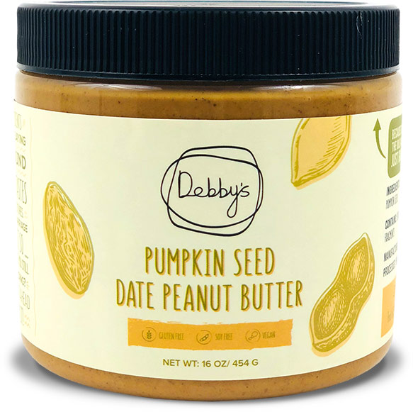 https://www.debbysbites.com/collections/nutbutters/products/pumpkin-seed-date-peanut-butter-16-oz-free-shipping